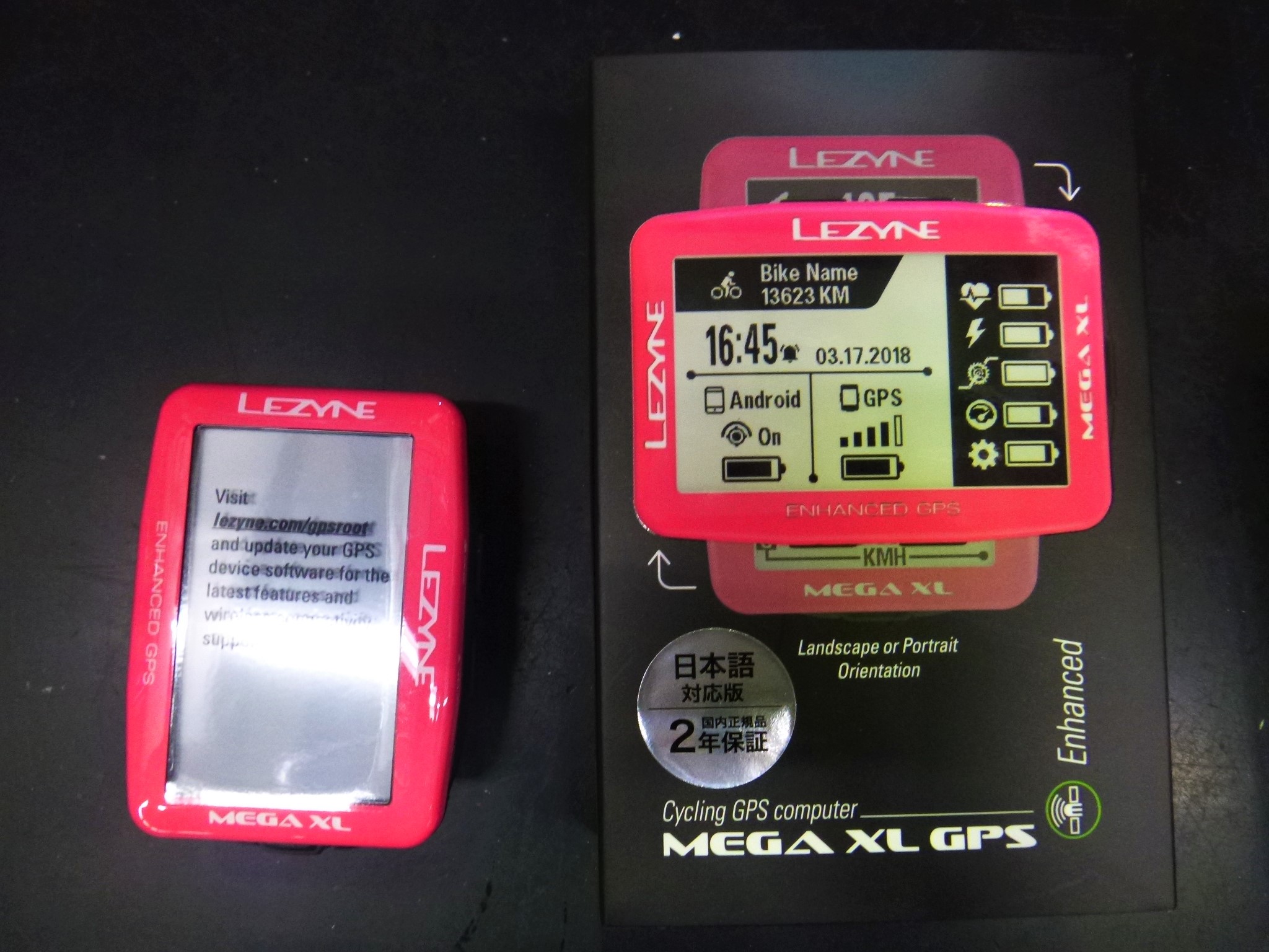 購入オンラインストア LEZYNE MEGA C GPS カラーナビ 日本語対応 - 自転車