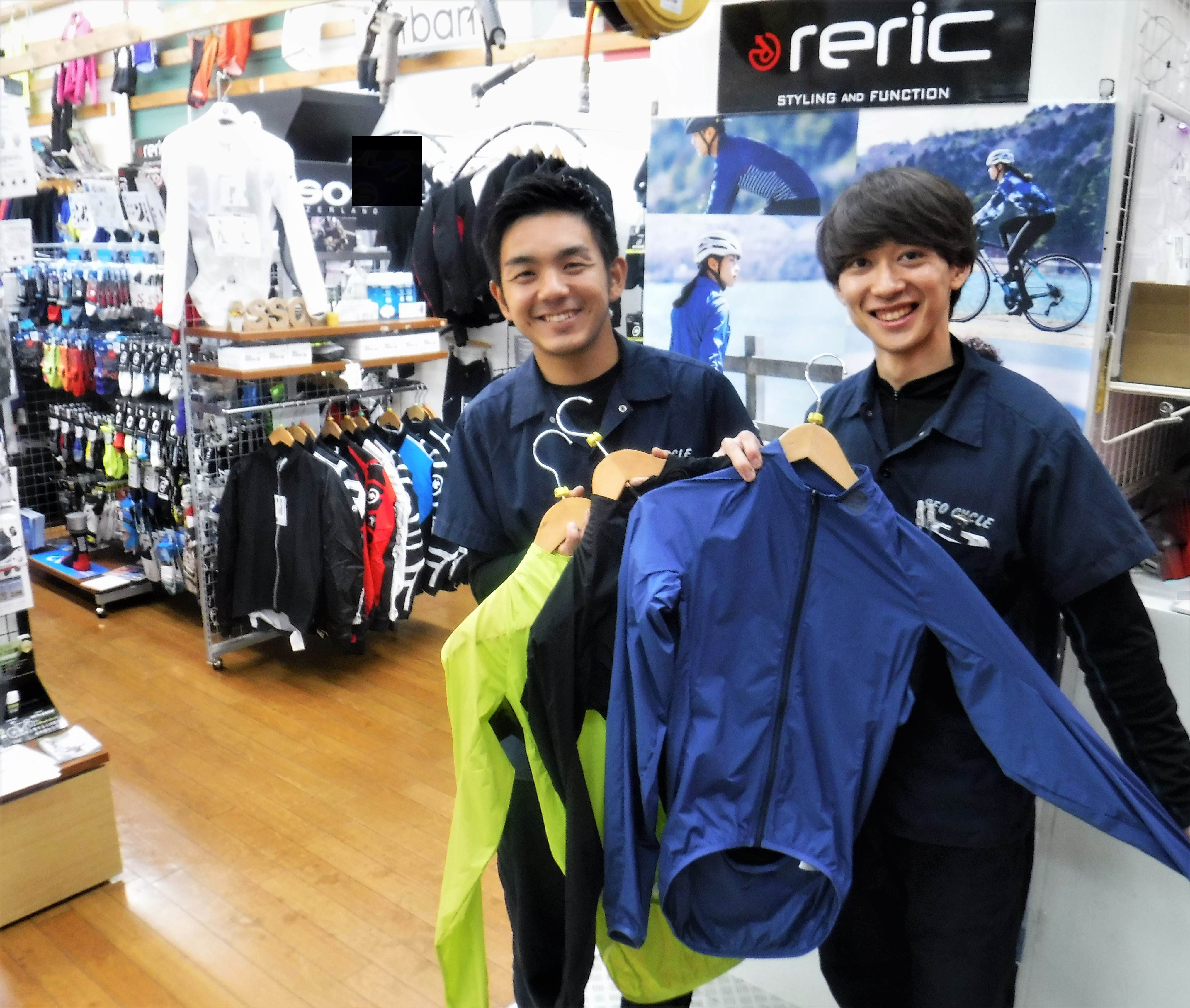 Reric Gemini α Stretch Light Wind Breaker | バイシクルセオ新松戸