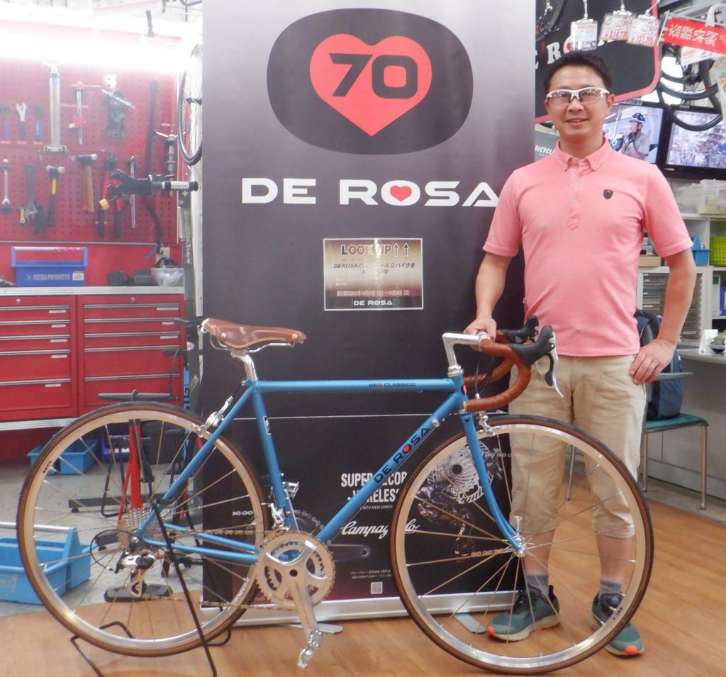 DE ROSA NEO CLASSICO 納車しました～ | バイシクルセオ新松戸